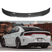 Load image into Gallery viewer, Rear Spoiler Compatibility with 2015-2022 Charger Trunk Spoiler Rear Wing Spoiler Lip Carbon Fiber