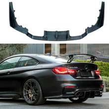 Load image into Gallery viewer, Compatibility with 2014-2020 BMW F80 M3 Sedan F82 F83 M4 with M Sport Rear Bumper Diffuser Lip V Style Spoiler Body Kits Carbon Fiber Style