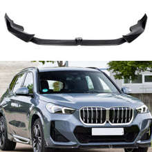 Load image into Gallery viewer, For 2022-2024 X1 U11 M Sport MP Style Front Bumper Chin Diffuser Lip Air Dam Splitter Spoiler (Carbon Fiber Style)