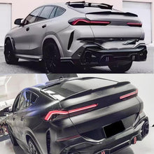 Load image into Gallery viewer, Spoiler Compatibility with 2020-2023 X6 G06 M Sport Rear Trunk Spoiler Wing Lid Splitter Bodykit ABS (Gloss Black)