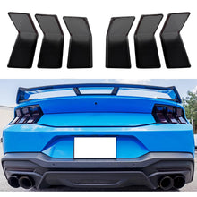 Load image into Gallery viewer, Tail Light Cover Compatible with 2024 2025 Mustang GT S650 Dark Horse Ecoboost Rear Brake Lamp Decorative Sticker Taillight Lens Cover Smoke Black
