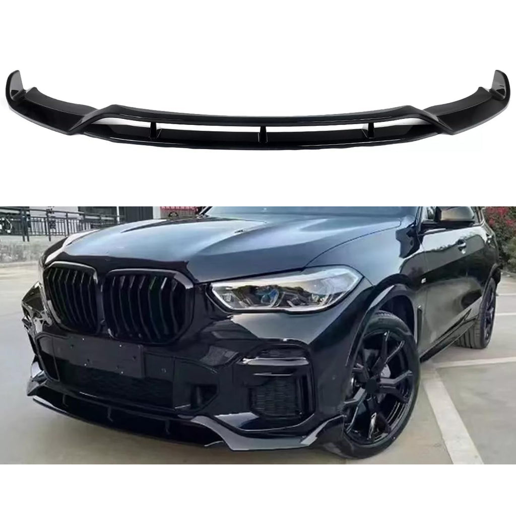 For 2014-2017 X3 F25 X4 F26 M Sport Front Chin Diffuser Lip Air Dam Splitter Spoiler (Gloss Black)