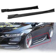 Load image into Gallery viewer, Compatibility with 2018-2020 Accord Side Skirts Exterior Door Panel Trim Body Kits ABS Gloss Black