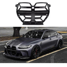 Load image into Gallery viewer, Front Grille Compatibility with 2021-2024 G80 M3 G82 G83 M4 CSL Style Front Bumper Grill Cover Replacement Gloss Black