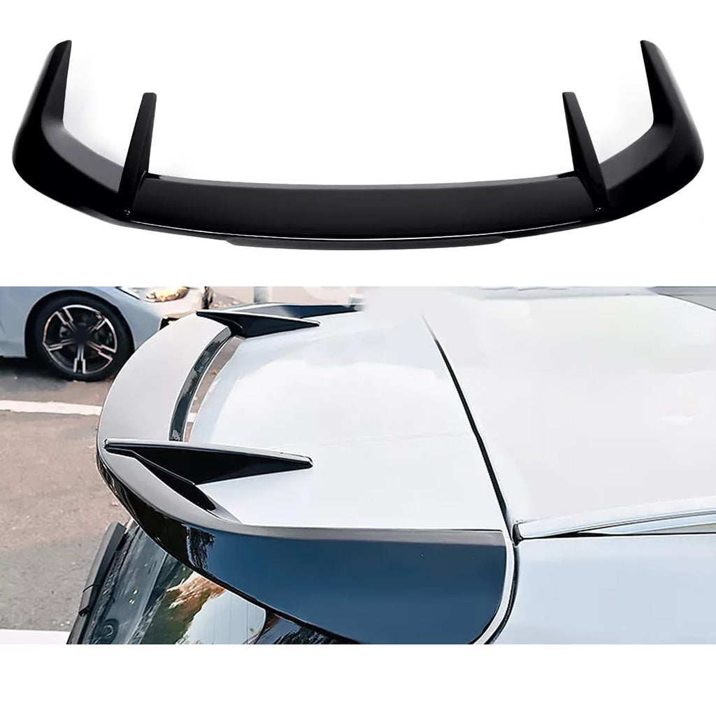 Rear Roof Spoiler Compatibility with 2023 2024 X1 U11 M Sport Rear Trunk Spliter Wing Lip (Gloss Black)