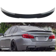 Load image into Gallery viewer, Spoiler Compatibility with 2011-2016 5 Series F10 M5 PSM Style Rear Trunk Spoiler Wing Lid Splitter ABS Bodykit (Carbon Fiber Style)