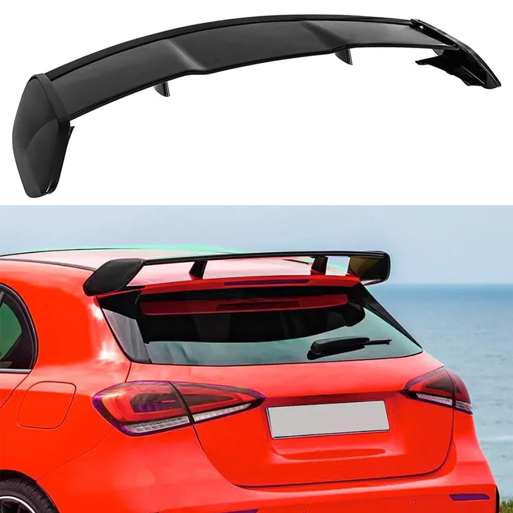 Roof Spoiler Compatibility with 2018+ A Class W177 A45 A35 A220 A250 AMG Style Rear Duckbill Spoiler Tail Deck Lid Wing Lip