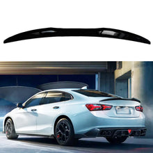 Load image into Gallery viewer, Rear Spoiler Compatibility with 2016-2024 Malibu Rear Highkick Trunk Wing Lid Trim Spliter Gloss Black