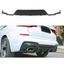 Load image into Gallery viewer, Rear Diffuser Compatibility with 2018-2021 X3 G01 M Sport BK Style Rear Bumper Chin Diffuser Kit Spoiler Splitter Gloss Black