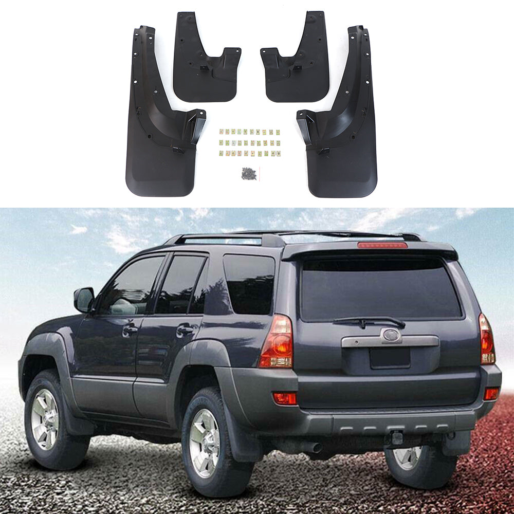 For Toyota 4Runner Sport SR5 2003 2004 2005 2006 2007 2008 2009 Splash Guards Mud Flaps Molded 4PCS