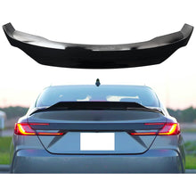 Load image into Gallery viewer, Spoiler Compatibility with 2025+ Camry LE XLE SE XSE Rear Highkick Trunk Wing Lid Spliter Gloss Black (R Style)