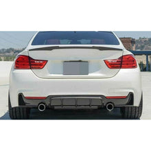 Load image into Gallery viewer, Compatibility with 2014-2020 BMW 4 Series F32 F33 F36 M Sport Rear Diffuser Bumper Chin Lip Gloss Black