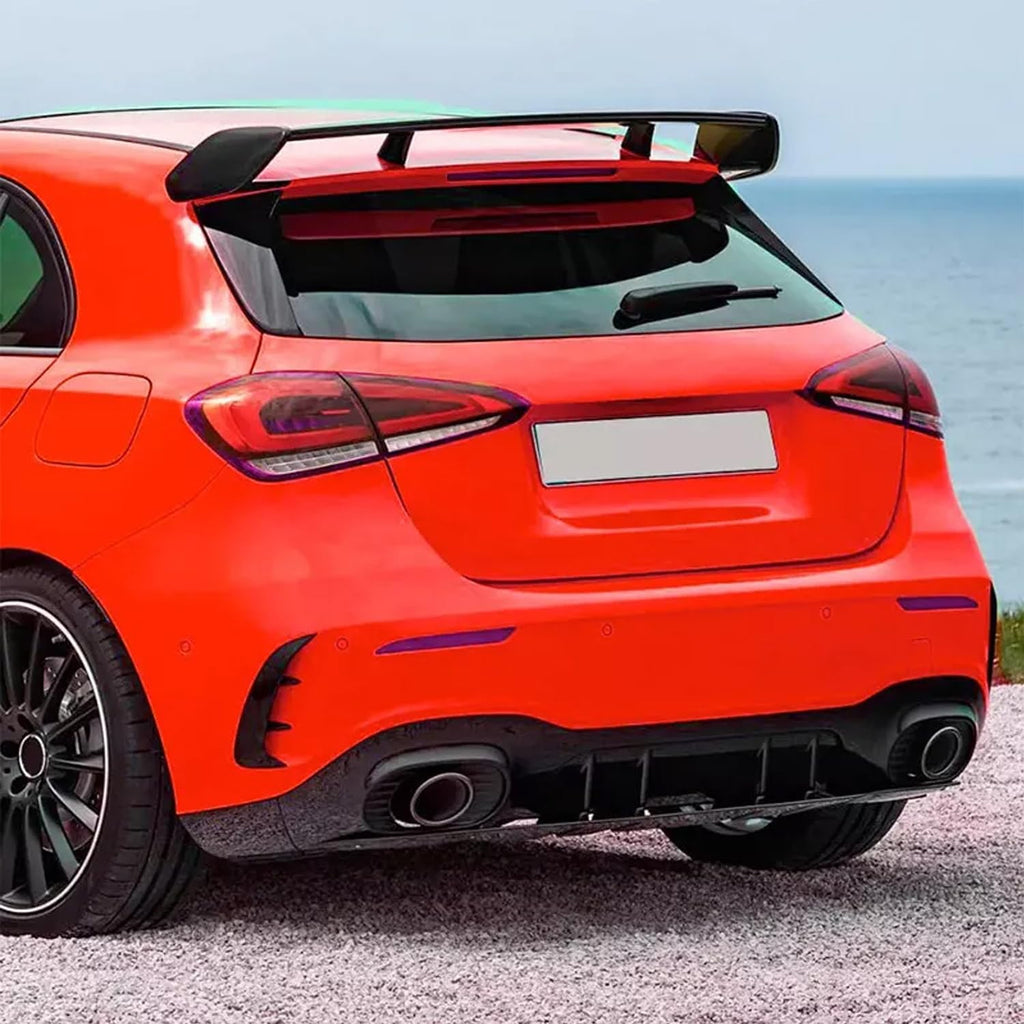 Roof Spoiler Compatibility with 2018+ A Class W177 A45 A35 A220 A250 AMG Style Rear Duckbill Spoiler Tail Deck Lid Wing Lip