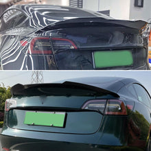 Load image into Gallery viewer, Spoiler Compatibility with 2017-2023 Model 3 PSM Style Rear Trunk Spoiler Wing Lid Car Styling Kits Splitter Gloss Black