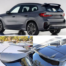 Load image into Gallery viewer, Rear Roof Spoiler Compatibility with 2023 2024 X1 U11 M Sport Rear Trunk Spliter Wing Lip (Carbon Fiber Style)