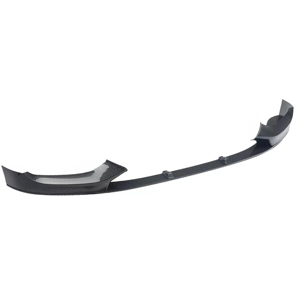 For 2015-2019 1 Series F20 F21 M Sport MP Styel Front Bumper Chin Lip Splitter Spoiler Kit (Carbon Fiber)