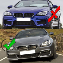 Load image into Gallery viewer, Front Bumper Lip Compatibility with 2012-2019 6 Series F06 F12 F13 M Sport Front Chin Diffuser Lip Air Dam Splitter Spoiler (Carbon Fiber Style)