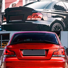 Load image into Gallery viewer, Rear Spoiler Compatibility with 2007-2013 1 Series E82 125i 128i 135i Coupe PSM Style Rear Trunk Spoiler Wing Lid Splitter Bodykit ABS (Gloss Black)
