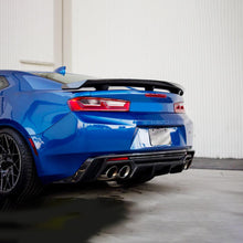 Load image into Gallery viewer, Spoiler Compatibility with 2016-2023 Camaro LS LT1 LT SS RS ZL1 Style Rear High Wing Trunk Lid Carbon Fiber