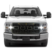 Load image into Gallery viewer, Front Grille For 2021 2022 Ford F150 Front Mesh Grilles W/3 LED Lights & Side Lights Black