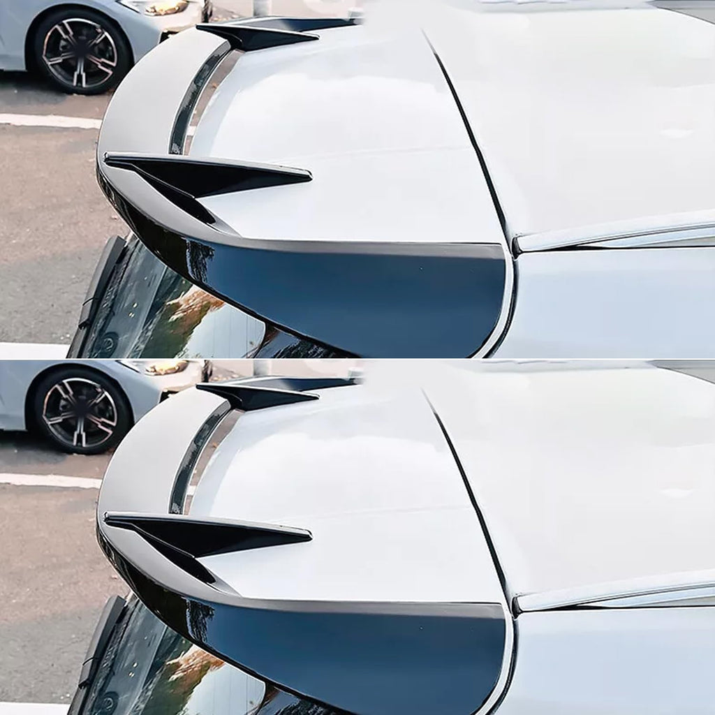 Rear Roof Spoiler Compatibility with 2023 2024 X1 U11 M Sport Rear Trunk Spliter Wing Lip (Gloss Black)
