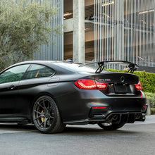 Load image into Gallery viewer, Compatibility with 2014-2020 BMW F80 M3 Sedan F82 F83 M4 with M Sport Rear Bumper Diffuser Lip V Style Spoiler Body Kits Carbon Fiber Style