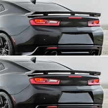 Load image into Gallery viewer, Spoiler Compatibility with 2016-2023 Camaro LS LT1 LT SS RS ZL1 Style Rear High Wing Trunk Lid Gloss Black