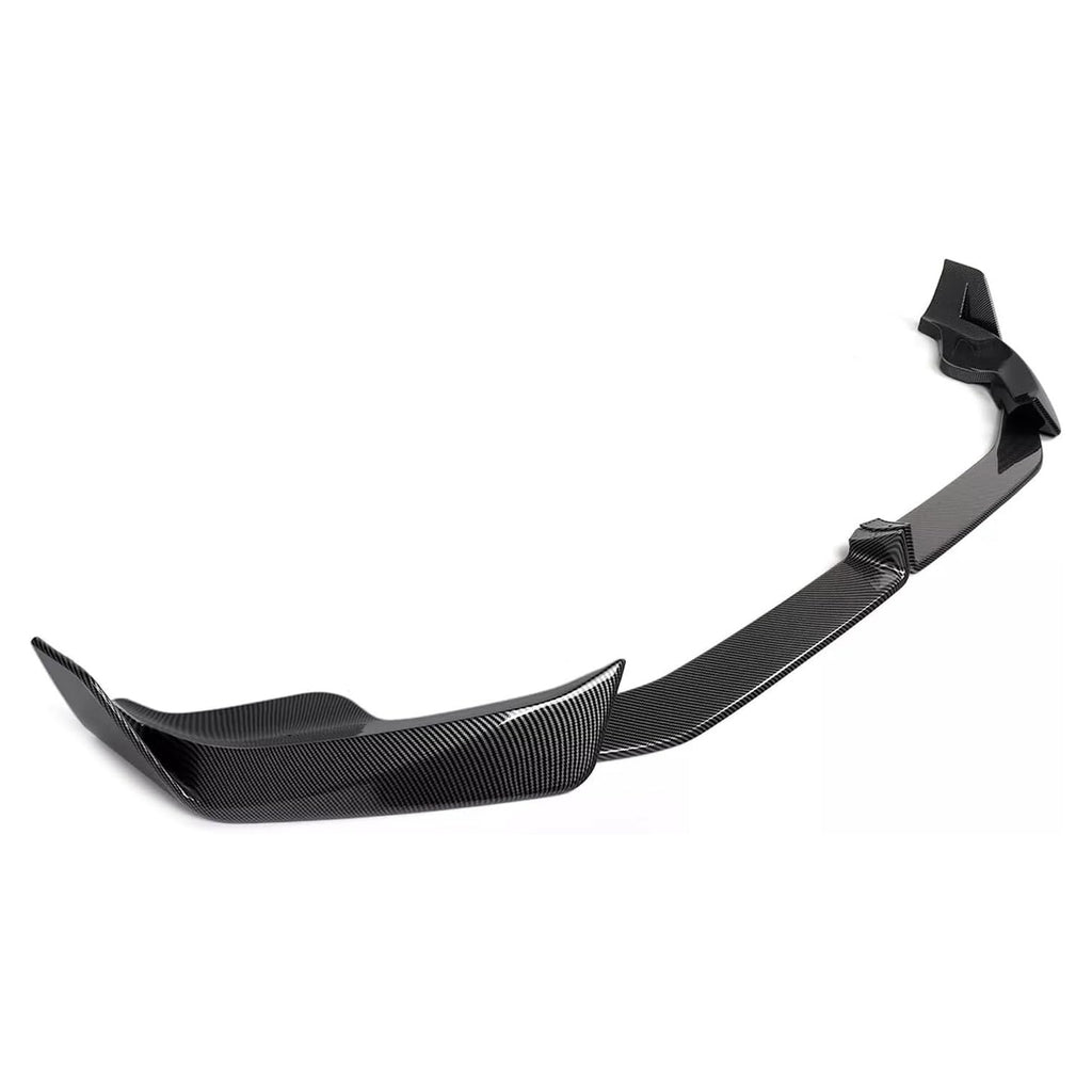 For 2022-2024 X1 U11 M Sport MP Style Front Bumper Chin Diffuser Lip Air Dam Splitter Spoiler (Carbon Fiber Style)
