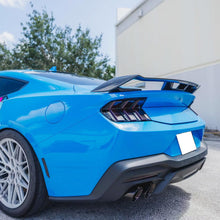 Load image into Gallery viewer, Tail Light Cover Compatible with 2024 2025 Mustang GT S650 Dark Horse Ecoboost Rear Brake Lamp Decorative Sticker Taillight Lens Cover Smoke Black