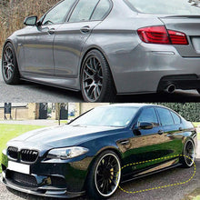 Load image into Gallery viewer, Side Skirts Compatibility with 2011-2016 5 Series F10 MP Style Rocker Panel Door Extension Lips Pair Diffuser Bumper Lip Splitter (Gloss Black)