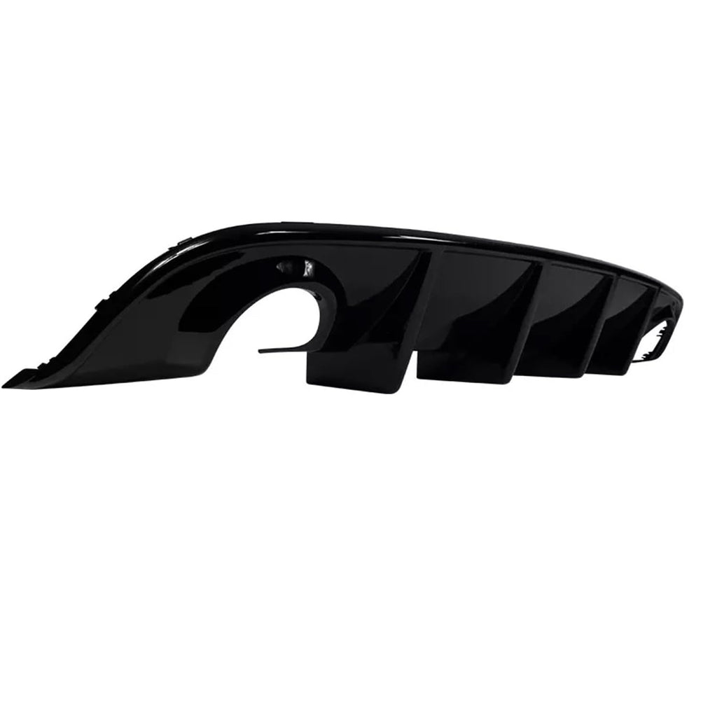 Rear Diffuser Compatibility with 2015-2024 Charger SRT Non-Widebody Models Rear Bumper Chin Diffuser Kit Spoiler Splitter (Gloss Black)