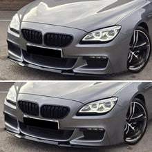 Load image into Gallery viewer, Front Bumper Lip Compatibility with 2012-2019 6 Series F06 F12 F13 M Sport Front Chin Diffuser Lip Air Dam Splitter Spoiler (Gloss Black)