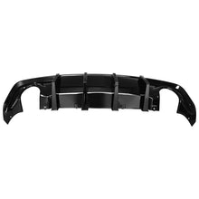 Load image into Gallery viewer, Rear Diffuser Lip Compatibility with 2020-2024 Charger Widebody SRT Hellcat Scat Pack Rear Bumper Chin Diffuser Kit Spoiler Splitter (Gloss Black)