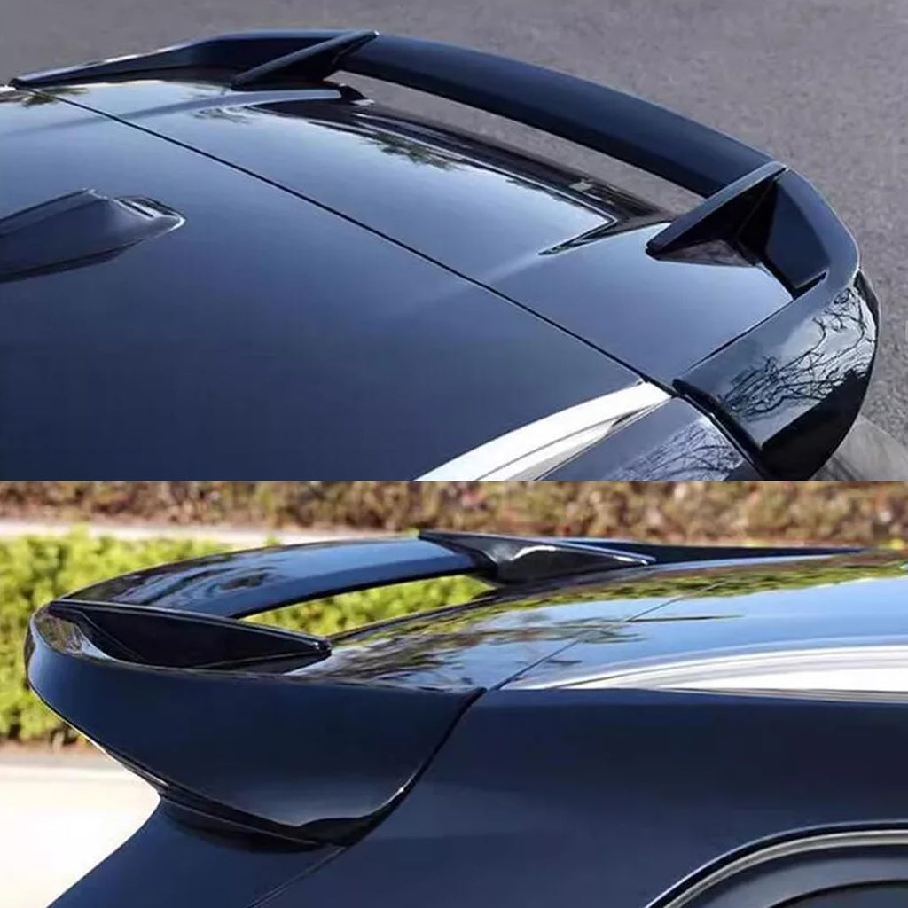 Rear Roof Spoiler Compatibility with 2023 2024 X1 U11 M Sport Rear Trunk Spliter Wing Lip (Gloss Black)