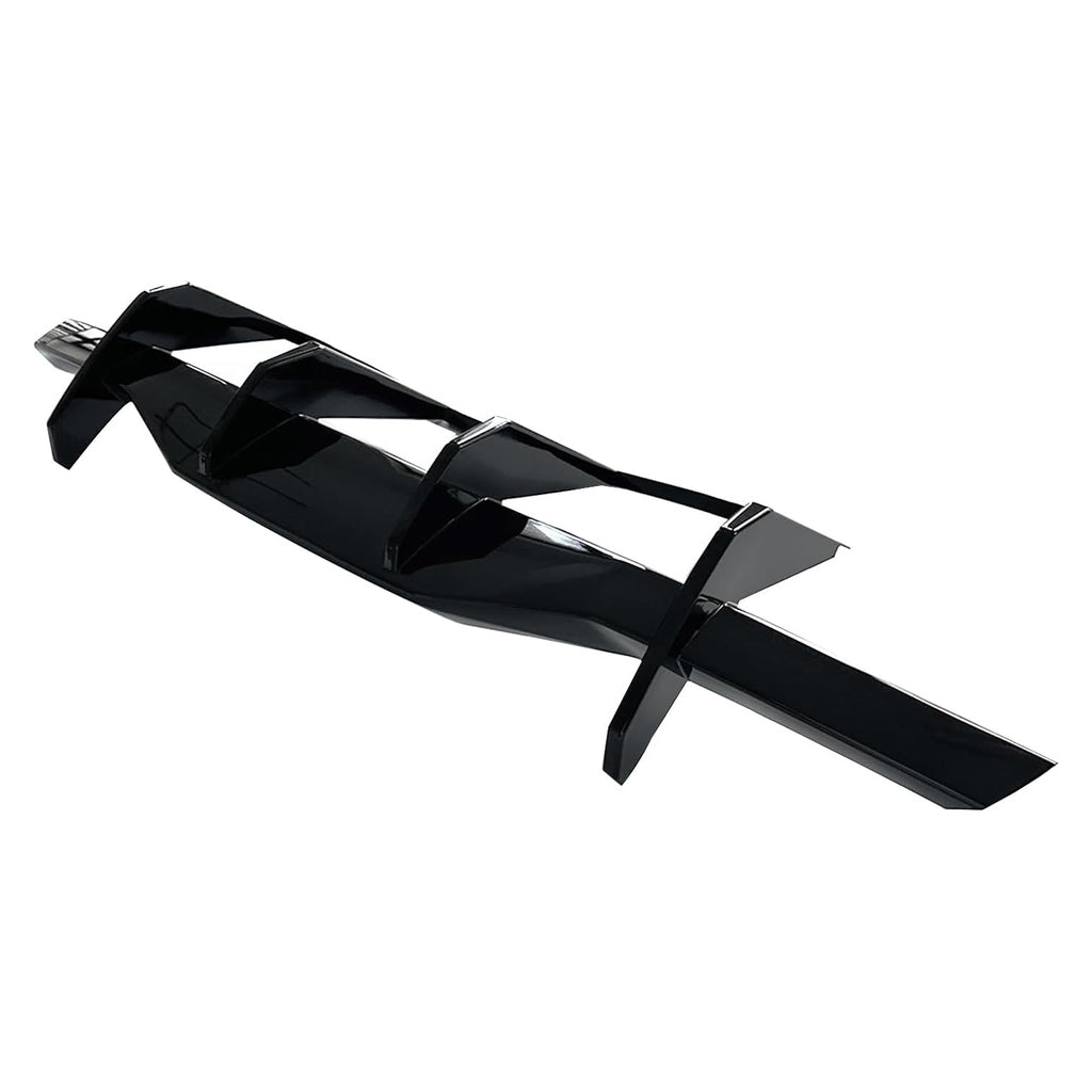 Rear Diffuser Lip Compatibility with 2020-2023 Corvette C8 Z51 Stingray Rear Lower Bumper Chin Diffuser Kit Body Kits Spoiler Splitter Gloss Black