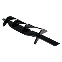 Load image into Gallery viewer, Rear Diffuser Lip Compatibility with 2020-2023 Corvette C8 Z51 Stingray Rear Lower Bumper Chin Diffuser Kit Body Kits Spoiler Splitter Gloss Black