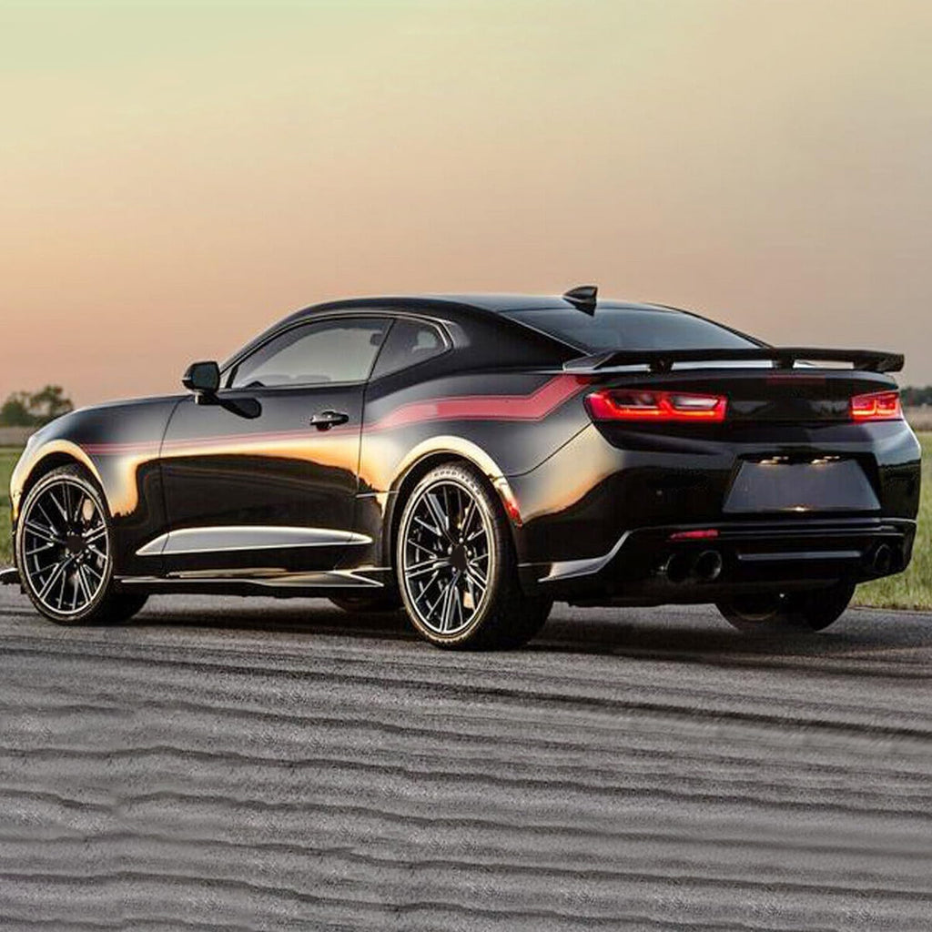 Spoiler Compatibility with 2016-2023 Camaro LS LT1 LT SS RS ZL1 Style Rear High Wing Trunk Lid Gloss Black