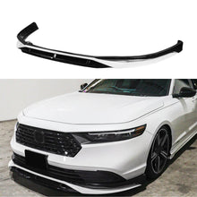 Load image into Gallery viewer, Front Bumper Lip Compatibility with 2023-2024 Accord 11th Front Diffuser Chin Lip Splitter Spoiler BodyKit (Pearl White Black)