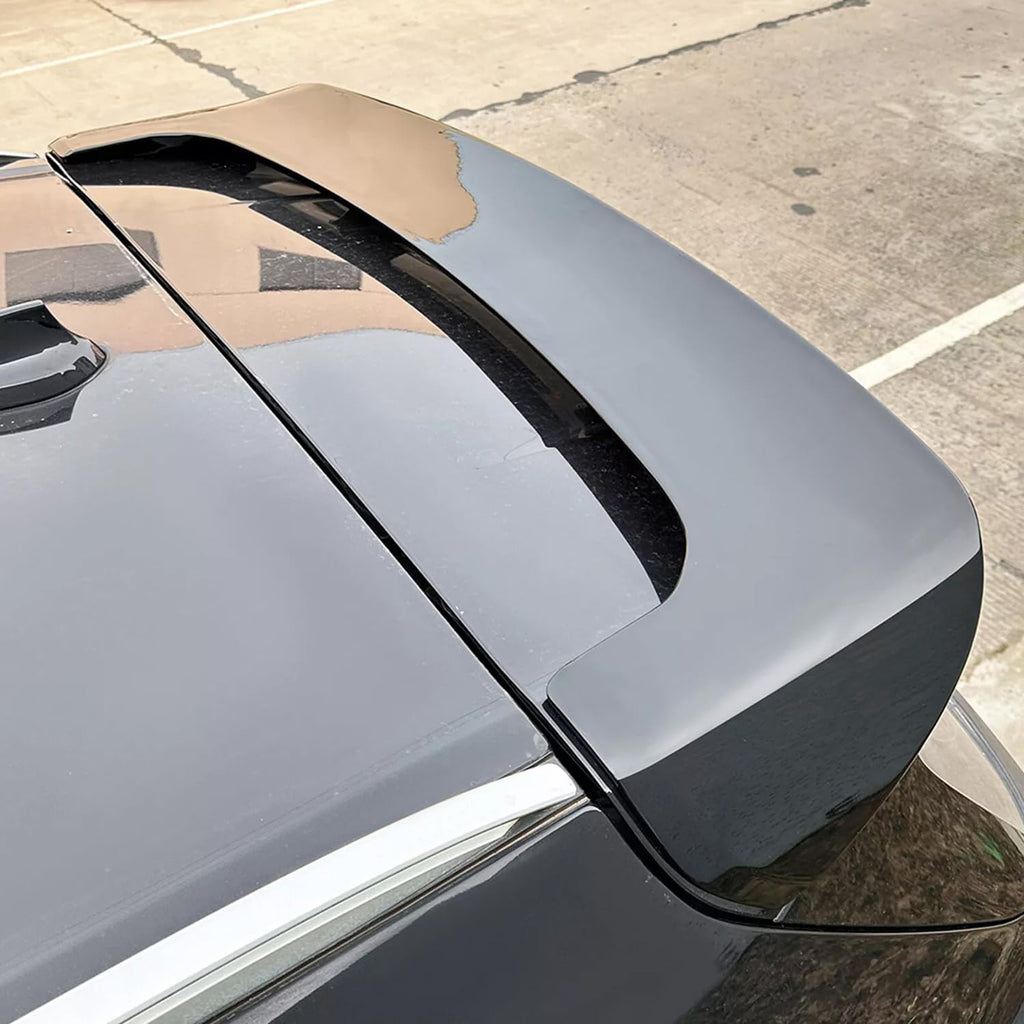 Rear Roof Spoiler Compatibility with 2019-2023 X5 G05 M Sport Rear Trunk Spliter Wing Lid Gloss Black