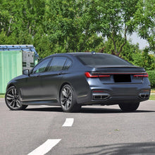 Load image into Gallery viewer, Rear Spoiler Compatibility with 2016-2022 7 Series G11 G12 740i 750i MP Style Rear Trunk Wing Lid Spliter (Gloss Black)