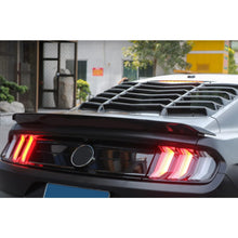 Load image into Gallery viewer, Rear Trunk Spoiler Compatibility with 2015-2021 Mustang GT Rear Trunk Spoiler Wing Lid Flap Spoiler Gloss Black