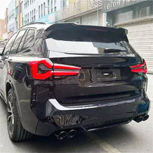 Load image into Gallery viewer, Rear Diffuser Lip Compatibility with 2017-2020 X3 G01 M Sport Rear Bumper Chin Lip Kit Spoiler Splitter Gloss Black