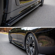 Load image into Gallery viewer, Side Skirts Compatibility with 2011-2016 5 Series F10 MP Style Rocker Panel Door Extension Lips Pair Diffuser Bumper Lip Splitter (Gloss Black)