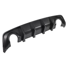 Load image into Gallery viewer, Rear Diffuser Lip Compatibility with 2020-2024 Charger Widebody SRT Hellcat Scat Pack Rear Bumper Chin Diffuser Kit Spoiler Splitter (Matte Black)
