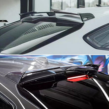 Load image into Gallery viewer, Rear Roof Spoiler Compatibility with 2020-2024 X6 G06 M Sport Rear Trunk Spliter Wing Lid (Carbon Fiber Style)