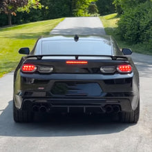 Load image into Gallery viewer, Spoiler Compatibility with 2016-2023 Camaro LS LT1 LT SS RS ZL1 Style Rear High Wing Trunk Lid Carbon Fiber