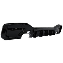 Load image into Gallery viewer, Rear Diffuser Compatibility with 2015-2019 1 Series F20 F21 M Sport Rear Bumper Chin Diffuser Lip Kit Spoiler Splitter (2015-2019, Gloss Black (0-0))