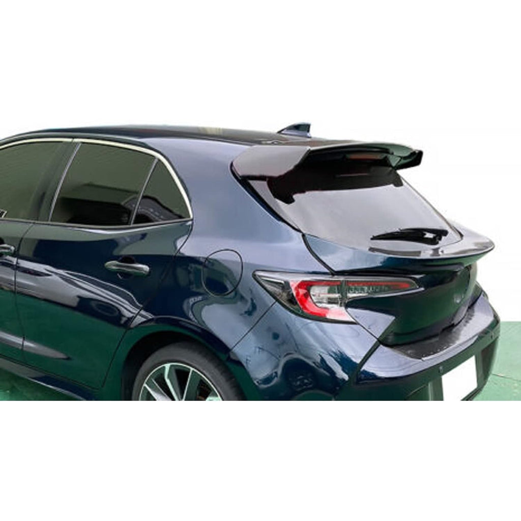Tailgate Mid Spoiler Wing Compatibility with 2019-2022 Corolla Hatchback 5 Door Rear Tailgate Spoiler Wing Gloss Black