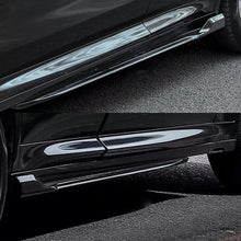 Load image into Gallery viewer, Side Skirts Compatibility with 2018-2023 X3 X3M G01 X4 X4M G02 Rocker Panel Door Extension Lips Pair Diffuser Bumper Lip Splitter (Gloss Black)