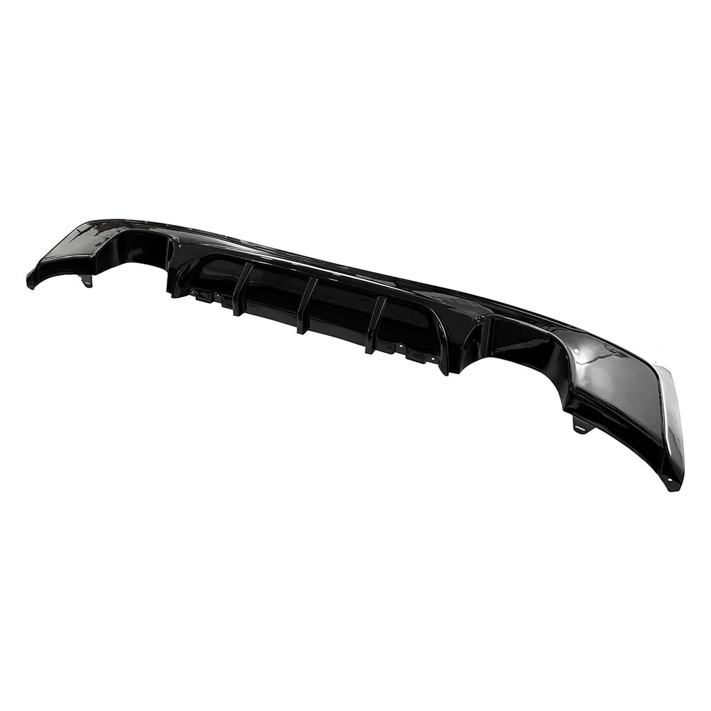 Rear Diffuser Compatibility with 2014-2020 2 Series F22 F23 M Sport Rear Bumper Lip Diffuser Lower Tail Bumper Lip Splitters (Gloss Black)